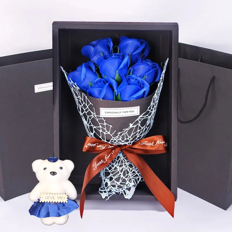 Colorful Elegant Roses Bouquet