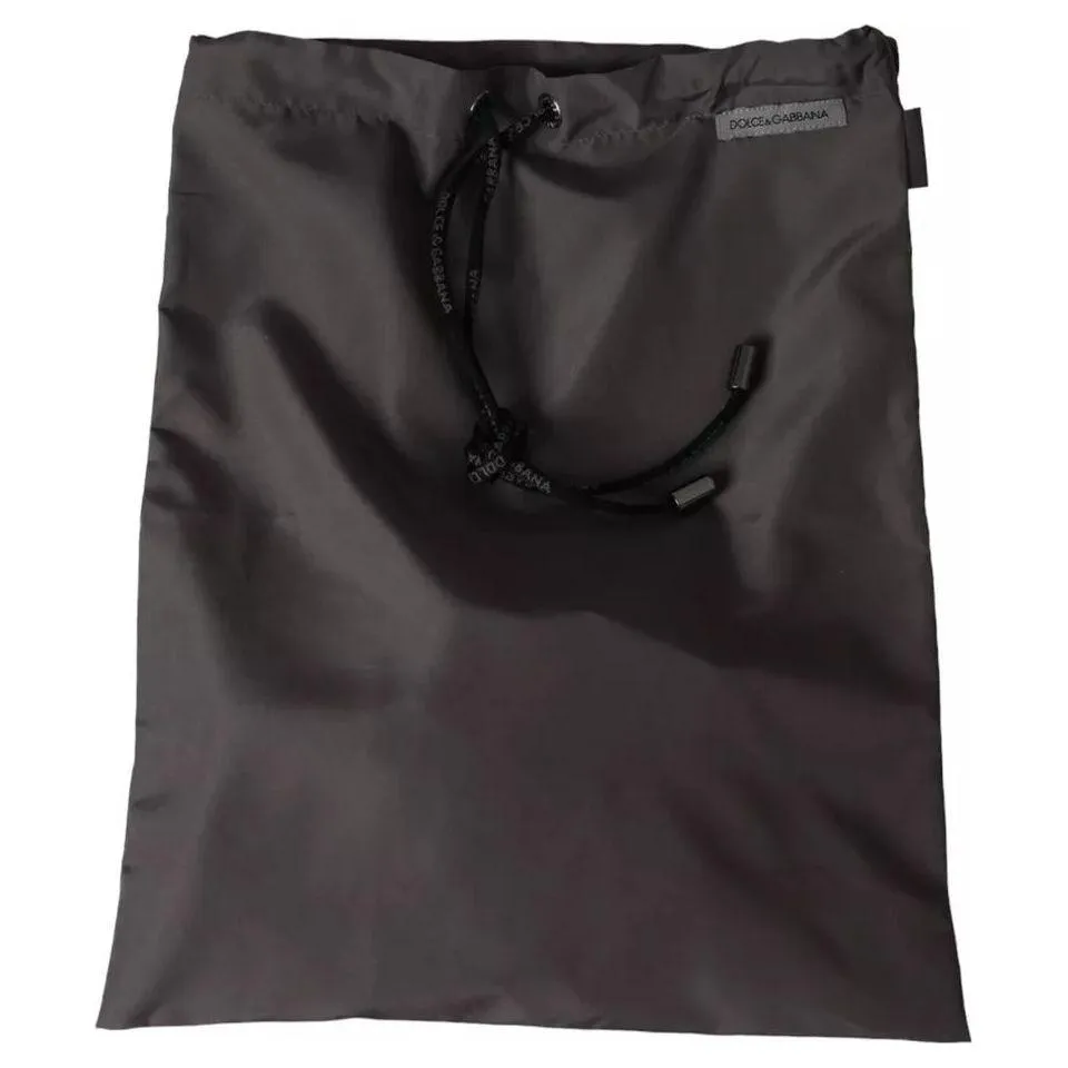 Dolce & Gabbana Dark Gray DG Logo Beachwear Brief Swimwear Men