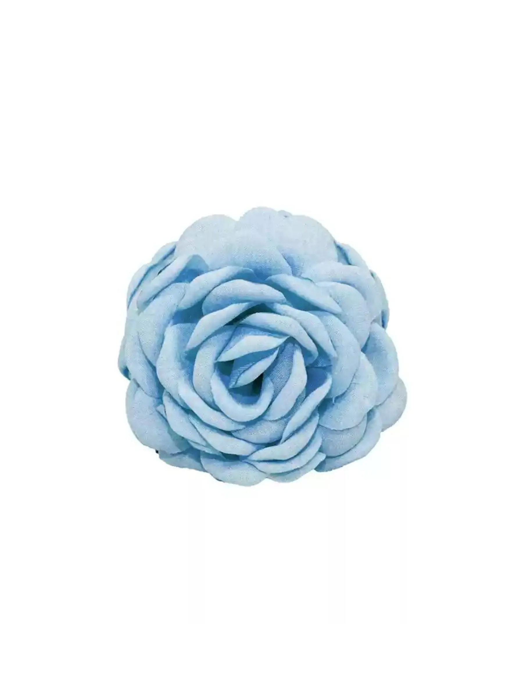 Ellie Floral Hair Clip in Blue