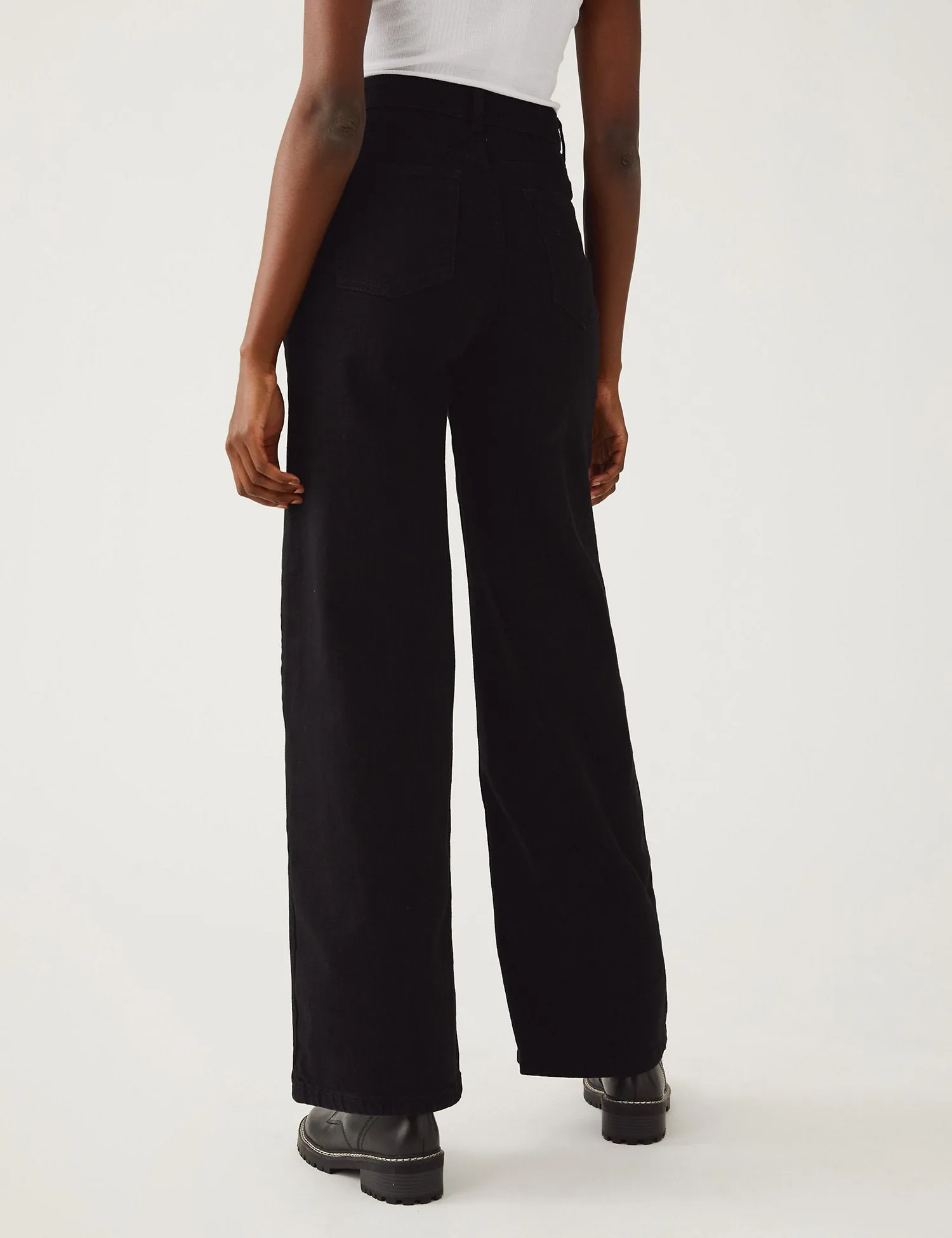 High Waisted Wide Leg Jeans