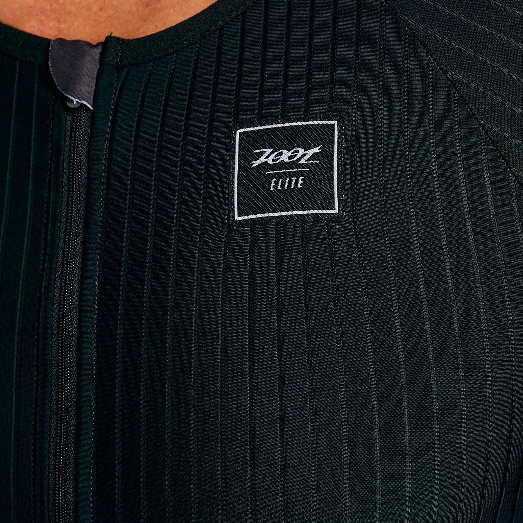 Mens Elite Triathlon Aero Jersey - Black