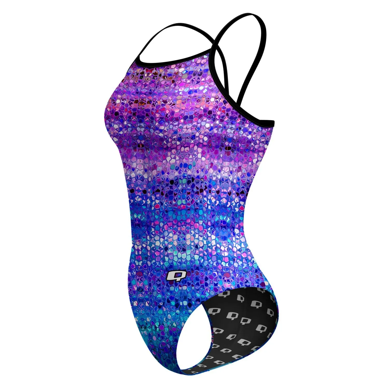 Water in my Goggles - Sunback Tank Swimsuit