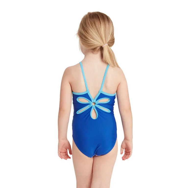Zoggs Yaroomba Floral Kids GIrls One Piece